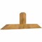Ekena Millwork Portland Rough Sawn Timber Gable Bracket, Western Red Cedar, 72"W x 21"H x 6"D x 6"F, 7/12 Pitch GBW072X21X0606POR00RWR - alternate 3
